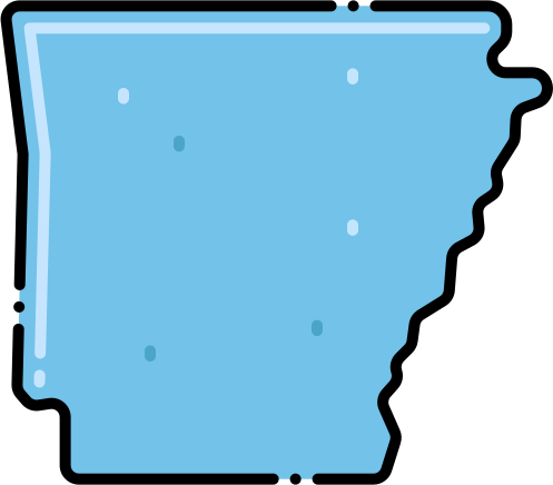 Arkansas-map